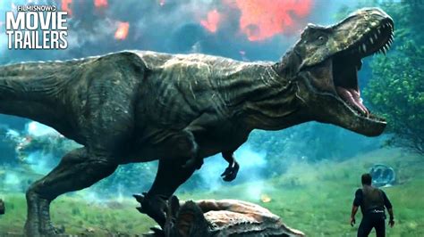 Jurassic World Fallen Kingdom Trailer Erupts With Dino Action Youtube