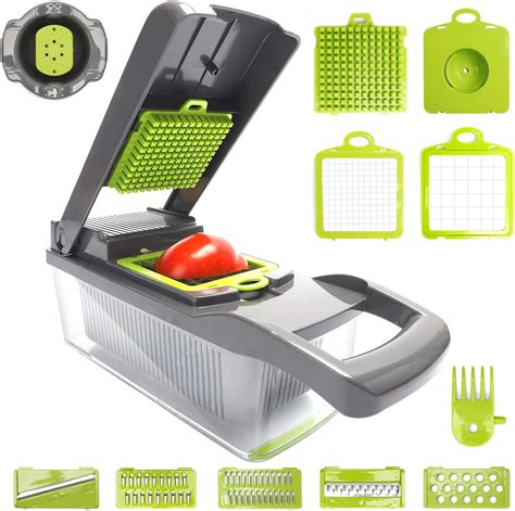 Multiple Vegetable Chopper Onion Chopper With Large Container12 In 1