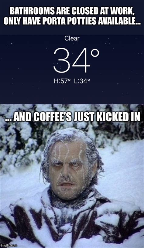 Image Tagged In Frozen Guycold Weatherfreezing Coldmr Freezetoilet