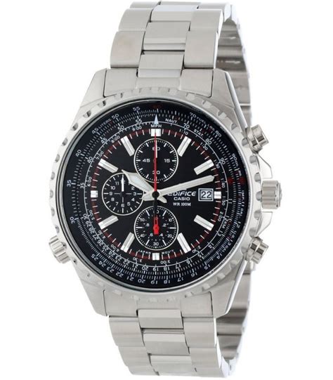 reloj hombre casio ef 527d 1av edifice 100m stainless steel chronograph date sport watch
