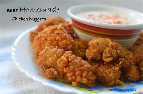 Best Homemade Chicken Nuggets ShobsKitchen