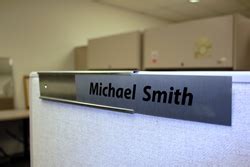 cubicle nameplate holders  changeable  plates naptagscom