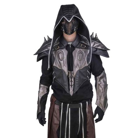 Xcoser Noob Saibot Costume Mortal Kombat 11 Cosplay Costume Halloween