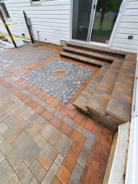 Custom Design And Build Paver Patio Outdoor Living Space In Hanover Pa