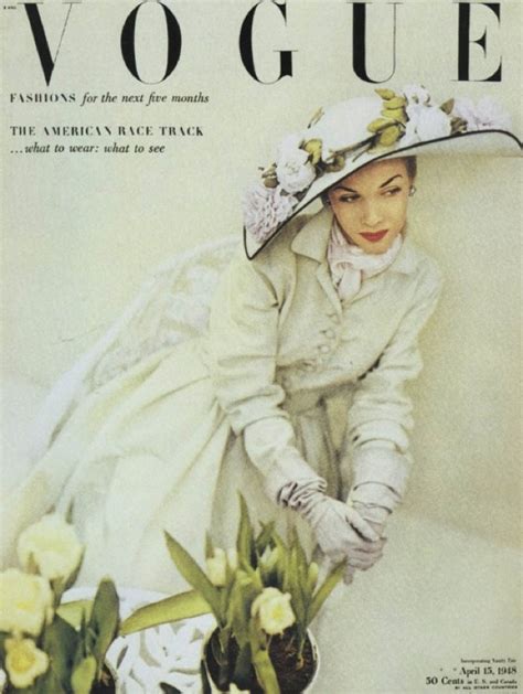 Carmen Dellorefice First Vogue Cover 1947 Vogue Magazine Covers
