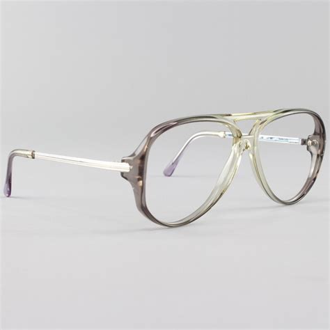 80s vintage eyeglasses vintage glasses frames clear gray etsy