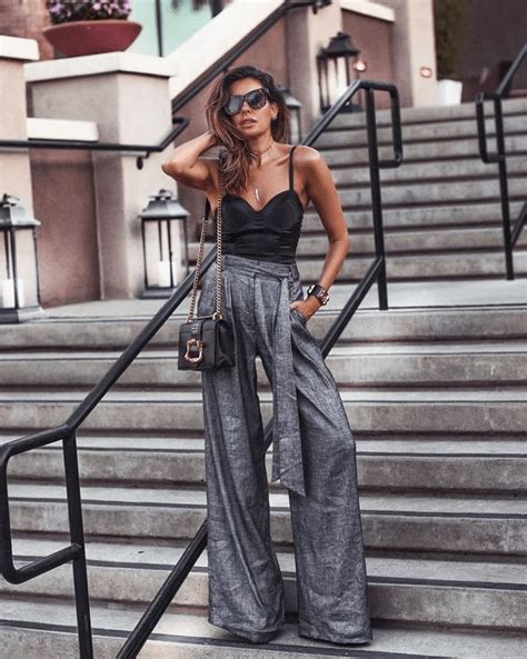 What To Wear With Wide Leg Pants Fashion Wanderer Stylish Spring