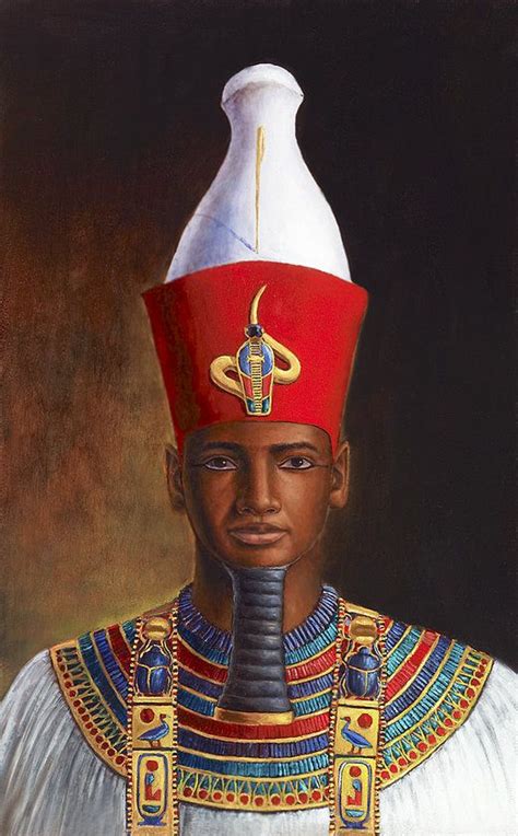 Amazing Egyptian Royalty Art Work By Caribbean American Artist Ramomar Omar Buckley