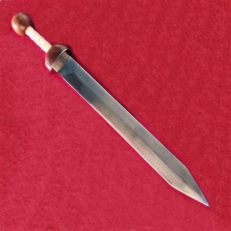Hand Forged Gladius Roman Sword Full Tang Battle Ready Sharp Ebay