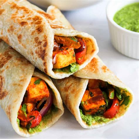 Easy 30 Minute Paneer Kathi Rolls Ministry Of Curry