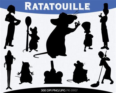 Disney Ratatouille Svg