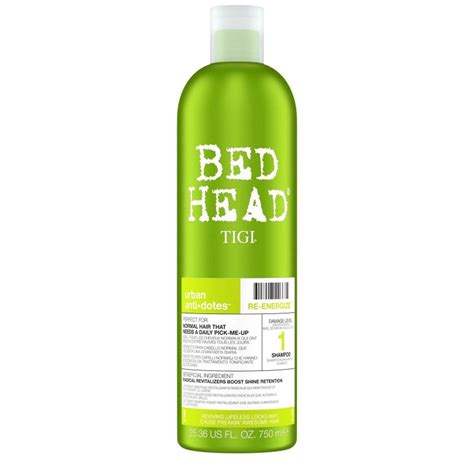 Tigi Bed Head Urban Antidotes Re Energize Shampoo 750 Ml 11 95