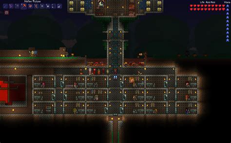 Like, underground layer or lower. Terraria V7: Not alive but not quite dead