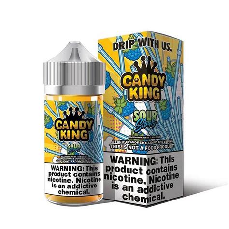Sour Straws By Candy King 100ml ⋆ 12 75