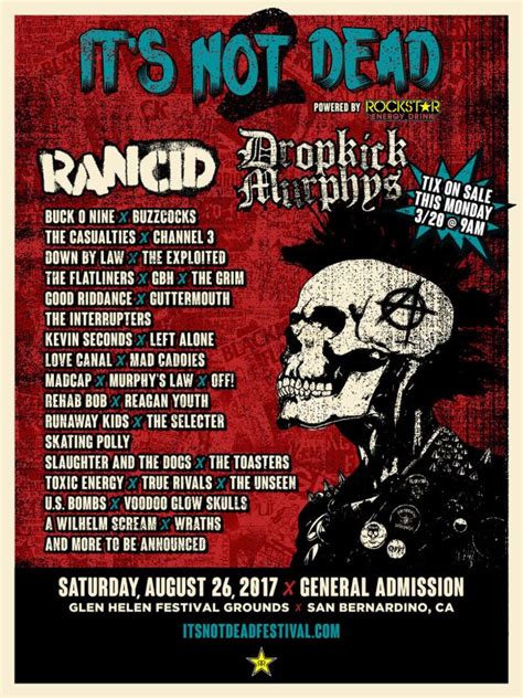 Rebel Noise Socal Its Not Dead Punk Rock Festival Kicks Off In August