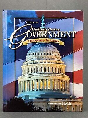 Mcgraw Hill Glencoe U S United States Government Democracy In Action Ebay