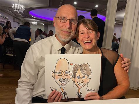 Hire Wedding Caricature Artist Near Worcester Massachusetts