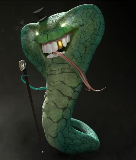 A Scaly Character On Behance