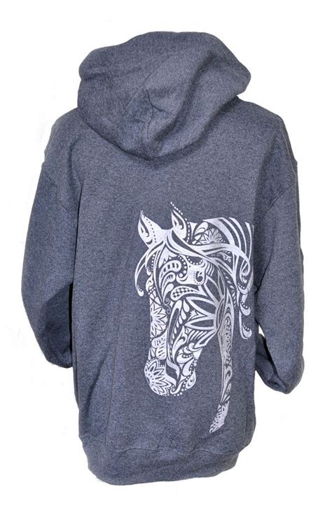 Premium Quality Horse Ts For Women The Boho Horse Hoodie By Live For