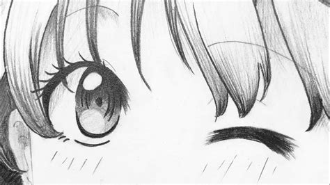 Easy Cute Anime Drawings In Pencil