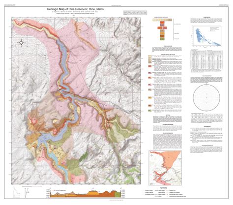 Pdf Geologic Map Of Ririe Reservoir Ririe Idaho Technical Report T