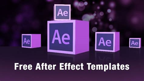 Free after Effects Title Template | Letter Example Template