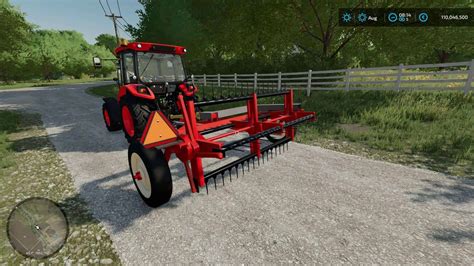 Fs22 Hs 7 Hay Tedder V100 7 Farming Simulator 19 17 15 Mod