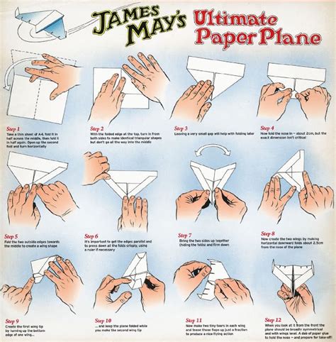 Paper Airplane Instructions Paper Plane Paper Airplanes Paper Aircraft