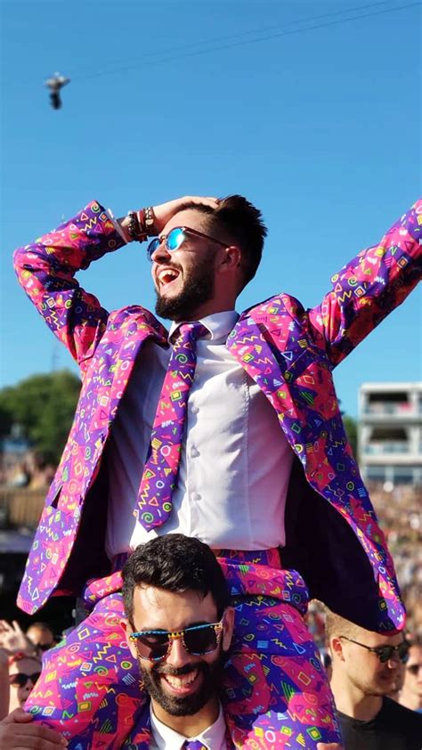 Mens Festival Fashion Ideas With The Suits From Opposuits Lechon In