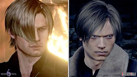 Resident Evil 4 Remake Vs Resident Evil 6 Comparison Youtube