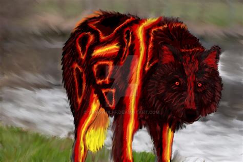 Lava Wolf Foxglove By Songwolff On Deviantart