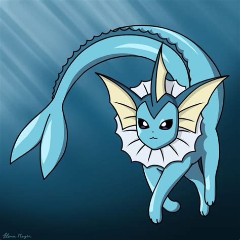 Vaporeon Drawing Tablet Drawings Pokemon