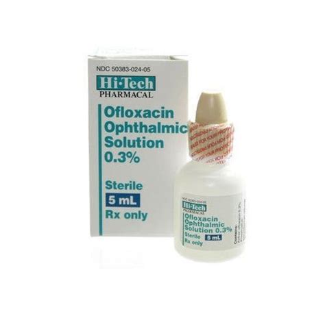 Ofloxacin Ophthalmic Solution Eye Drop At Rs Piece Eye Drops In