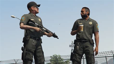 Prison Guard Ped Enhancement Gta5