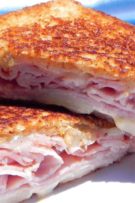 Christys Awesome Hot Ham And Cheese Recipe Dinner Sandwiches Ham