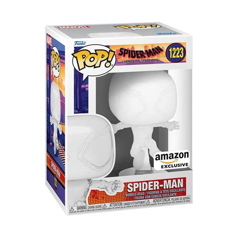 Amazon Exclusive Across The Spider Verse Translucent Spider Man Funko