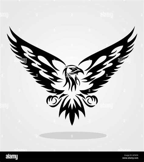 eagle tattoo stock vector images alamy