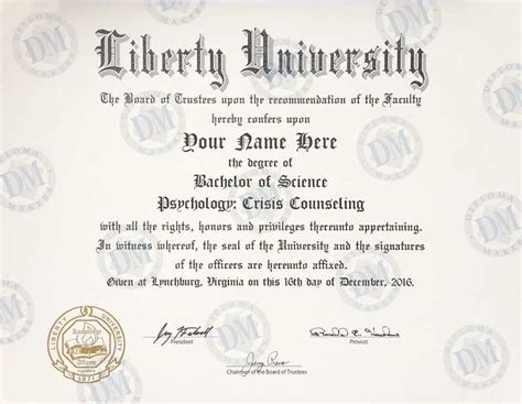 Get A Fake Diploma From Liberty University Diploma Makers