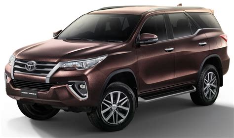 Car in malaysia 2017 are made of hardened plastics, abs for durability and sustainability. Toyota Fortuner updated in Thailand - new 2.4V 4WD model ...