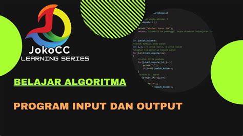 Menentukan bilangan ganjil atau genap. belajar algoritma : 3.04 Contoh program input dan output ...