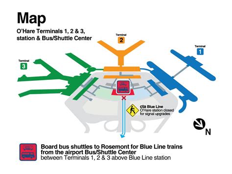 O Hare Airport Map Terminal 1 Maping Resources