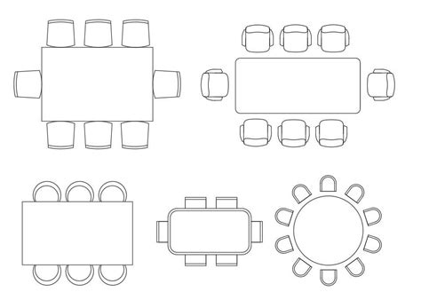 Amazing Five Varieties Of Dining Table Block Elevation Design Download