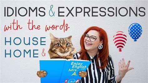 English Idioms And Expressions With The Words House And Home Youtube