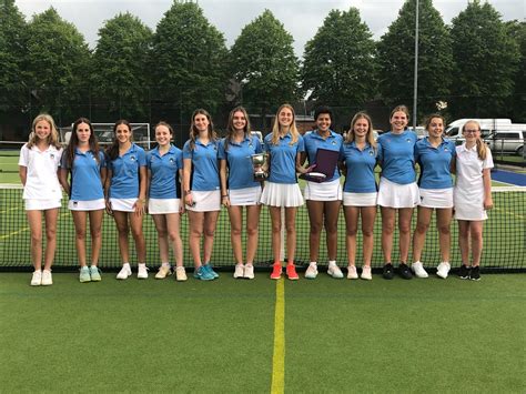 Tennis Girls Win Independent Schools League Bradfield College