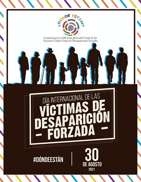 Español Día Internacional De Las Víctimas De Desaparición Forzada