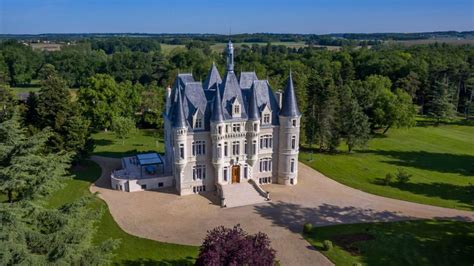 Restored French Chateau Reminiscent Of The Disney Castle Up For Grabs