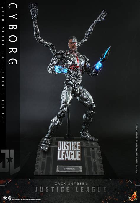 Zack Snyders Justice League Cyborg Figure By Hot Toys The Toyark