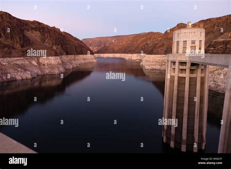 Lake Mead The Colorado River Hoover Dam Nevada Arizona Stock Photo Alamy