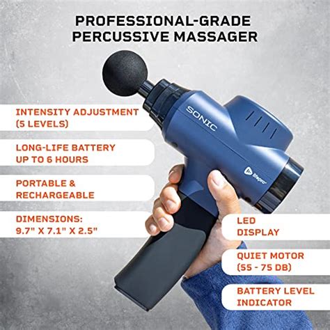 Lifepro Sonic Handheld Percussion Massage Gun