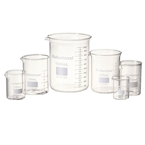 Reusable Glass Low Form Griffin Beakers